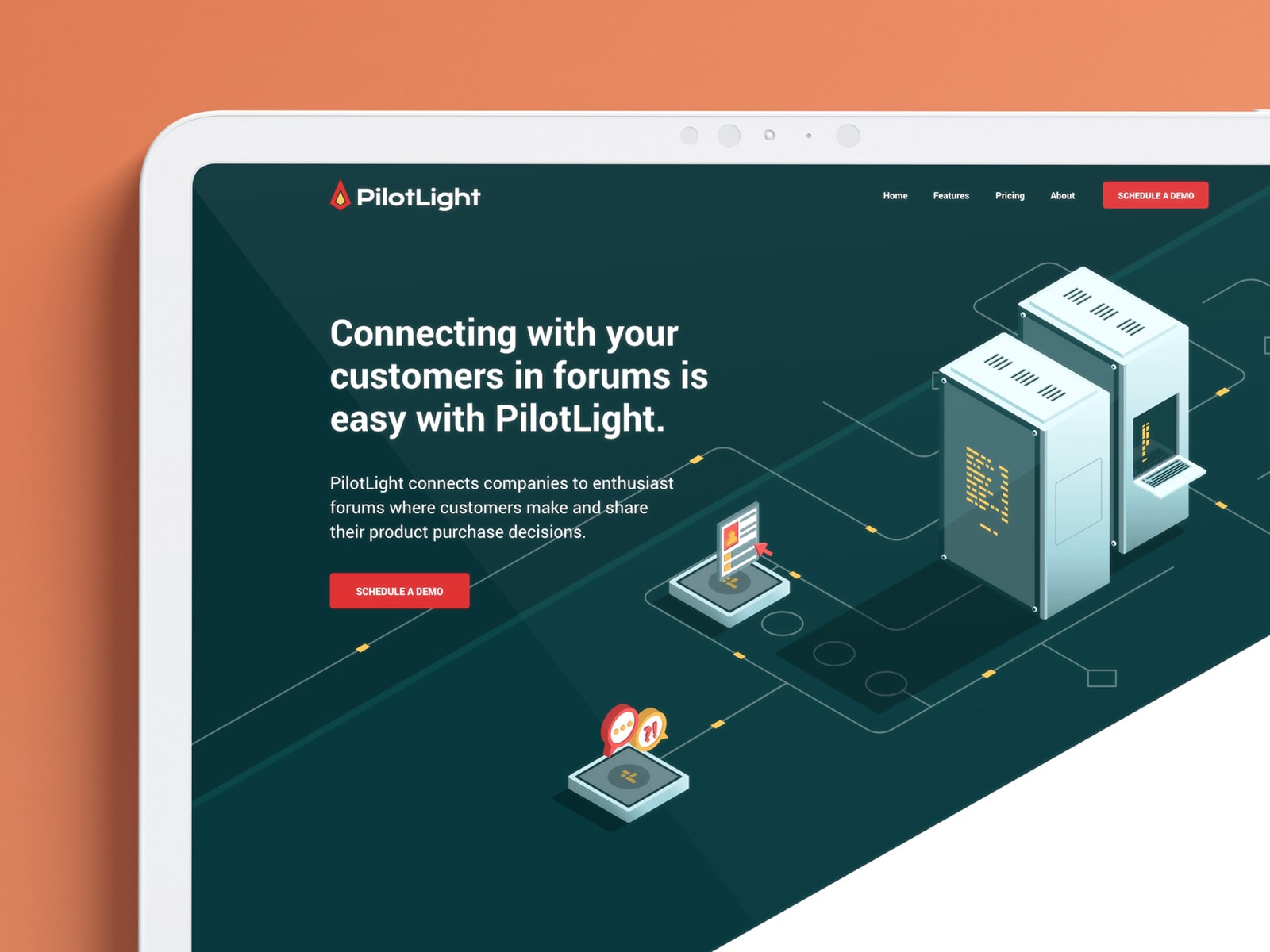 Thumbnail of Pilotlight website project